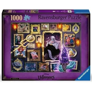 Ravensburger 12000039 - Disney gonoszai - Ursula - 1000 db-os puzzle