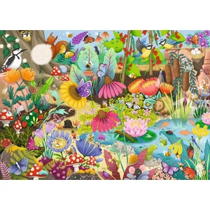 Ravensburger 12001456 - Élet a kertben - 1000 db-os puzzle