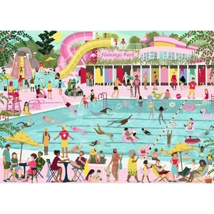 Ravensburger 12001520 - Flamingo Park - 1000 db-os puzzle