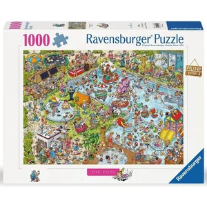 Ravensburger 12001164 - Holiday Resort 3 - The Pool - 1000 db-os puzzle
