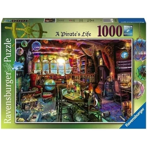 Ravensburger 12000119 - Kalózélet - 1000 db-os puzzle