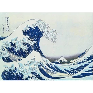 Ravensburger 12000107 - Art puzzle - Kanagawa hullámai - 1000 db-os puzzle