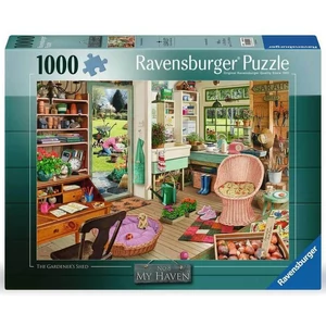 Ravensburger 12000126 - Kerti fészer - 1000 db-os puzzle