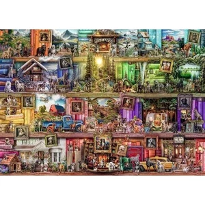 Ravensburger 12001259 - Kutyák könyvtára, Aimee Stewart - 1000 db-os puzzle