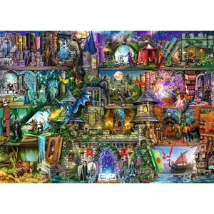 Ravensburger 12000089 - Mítoszok és legendák, Aimee Stewart - 1000 db-os puzzle