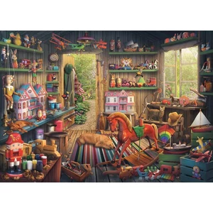 Ravensburger 12000576 - Nosztalgikus játékok - 1000 db-os puzzle