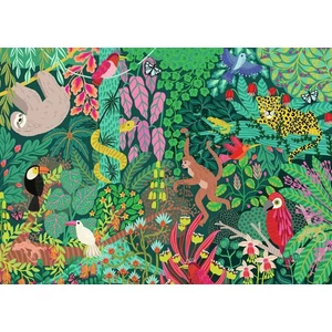 Ravensburger 1000 db-os puzzle - Varázslatos esőerdő (12001432)