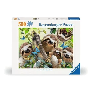 Ravensburger 12000203 - Vidám lajhárok - 500 db-os puzzle