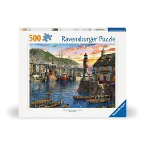 Ravensburger 12000212 - Reggel a kikötőben - 500 db-os puzzle