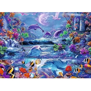 Ravensburger 12000478 - Holdfény - 500 db-os Fluoreszkáló puzzle