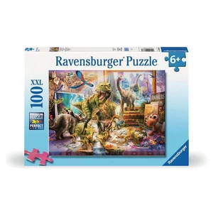 Ravensburger 12000863 - Dinoszauruszok szabadlábon - 100 db-os XXL puzzle