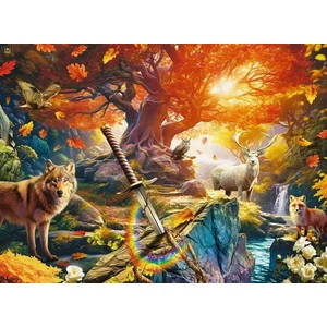 Ravensburger 12001307 - Excalibur erdő - 500 db-os puzzle