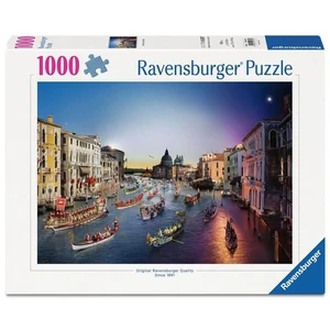 Ravensburger 12001433 - Velence éjjel és nappal - 1000 db-os puzzle