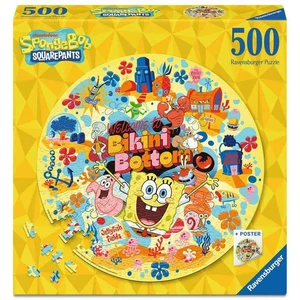 Ravensburger 12001657 - SpongyaBob - 500 db-os kör puzzle