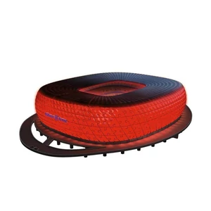 Ravensburger 12008033 - Allianz Arena - Bayern München - 216 db-os világító 3D puzzle