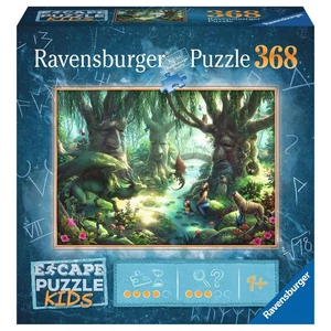 Ravensburger 12957 - Suttogó erdő - 368 db-os Escape KIDS puzzle