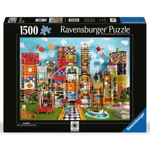 Ravensburger 12000434 - Eames Collectors edition kártyavár - 1500 db-os puzzle 
