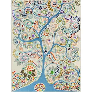 Ravensburger 12001241 - Kék fa, Jack Ottanio - 1500 db-os puzzle