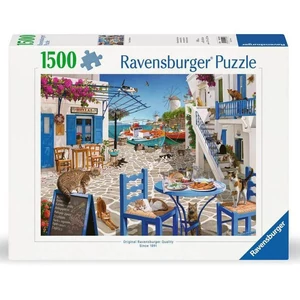 Ravensburger 12001450 - Mykonos macskái - 1500 db-os puzzle