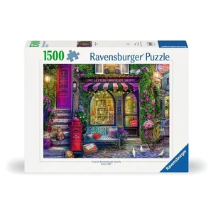 Ravensburger 12000737 - Szerelmes levelek csokoládébolt - 1500 db-os puzzle