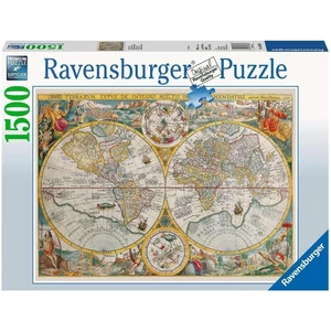 Ravensburger 12000716 - Történelmi térkép - 1500 db-os puzzle