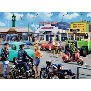 Ravensburger 16577 - Happy Days - Vidám szabadnapok - 4 x 500 db-os puzzle