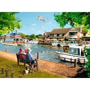 Ravensburger 12000012 - Norfolki életképek - 2 x 500 db-os puzzle