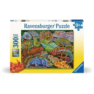 Ravensburger 12004103 - Lenyűgöző hüllők - 300 db-os XXL puzzle