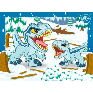 Ravensburger 12004027 - Jurassic World Explorers - 4 az 1-ben puzzle (12,16,20,24 db-os) puzzle