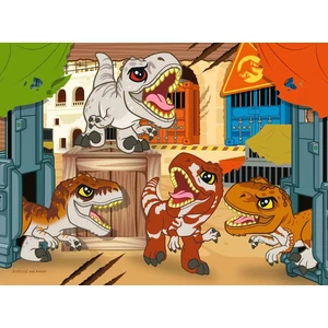 Ravensburger 12004027 - Jurassic World Explorers - 4 az 1-ben puzzle (12,16,20,24 db-os) puzzle