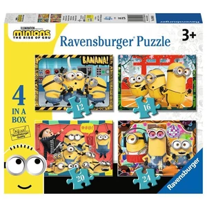 Ravensburger 05060 - Minyonok 2 - 4 az 1-ben puzzle (12,16,20,24 db-os)-os puzzle