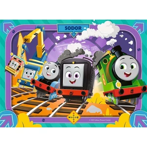 Ravensburger 12004108 - Thomas és barátai - 4 az 1-ben puzzle (12,16,20,24 db-os) puzzle