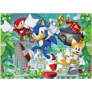 Ravensburger 12004057 - Sonic - 4 x 100 db-os puzzle