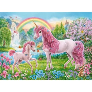 Ravensburger 05654 - Varázslatos unikornisok - 4 x 100 db-os puzzle