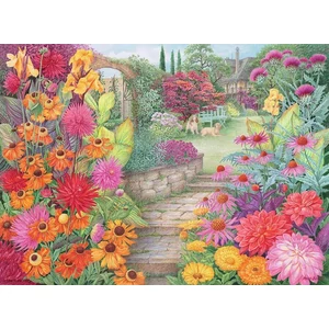 Ravensburger 17139 - Happy Days - Mesés kertek - 4 x 500 db-os puzzle