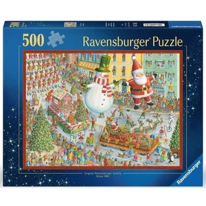 Ravensburger 12000382 - Karácsonyi felvonulás - 500 db-os puzzle