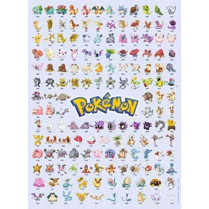 Ravensburger 12000511 - Pokémonok - 500 db-os puzzle
