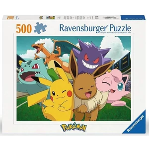 Ravensburger 12000441 - Pokémon - Az arénában - 500 db-os puzzle