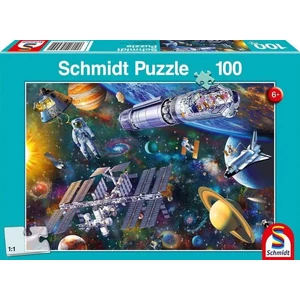 Schmidt 56455 - Space fun - 100 db-os puzzle