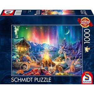 Schmidt 59787 - Campfire romance under the starry sky - 1000 db-os puzzle