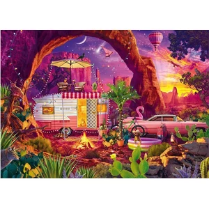 Schmidt 58574 - Camping - Paradise in the Desert, Jeff Haynie - 1000 db-os puzzle