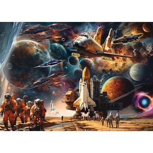 Schmidt 58539 - Fascination of Space Travel - Journey to Distant Galaxies, Michele Farella - 1000 db-os puzzle
