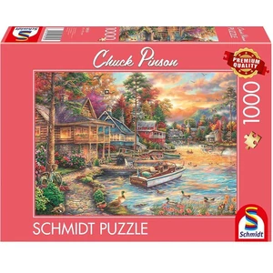 Schmidt 58553 - Golden Evening at the Shore - 1000 db-os puzzle