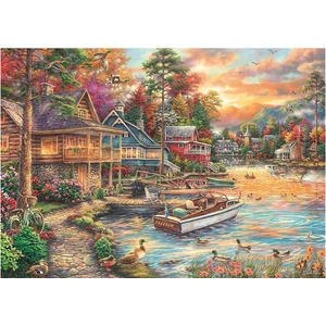 Schmidt 58553 - Golden Evening at the Shore - 1000 db-os puzzle