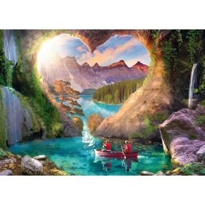 Schmidt 59777 - View with heart - 1000 db-os puzzle