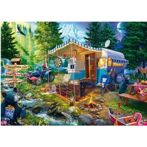 Schmidt 58575 - With the Caravan in the Mountains, Jeff Haynie - 1000 db-os puzzle