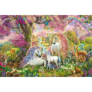 Schmidt 56387 - Unicorn Family in the Flower Forest - 150 db-os puzzle