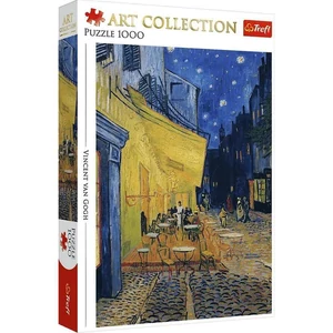 Trefl 10942 - Art puzzle - Van Gogh - Éjjeli kávézó - 1000 db-os puzzle