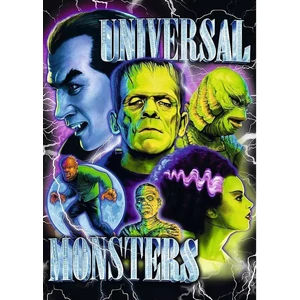 Trefl 12070 - Az Universal szörnyei - 1000 db-os Premium Plus puzzle