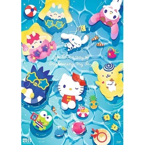 Trefl 12067 - Hello Kitty - Nyári pihenés - 1000 db-os Premium Plus puzzle